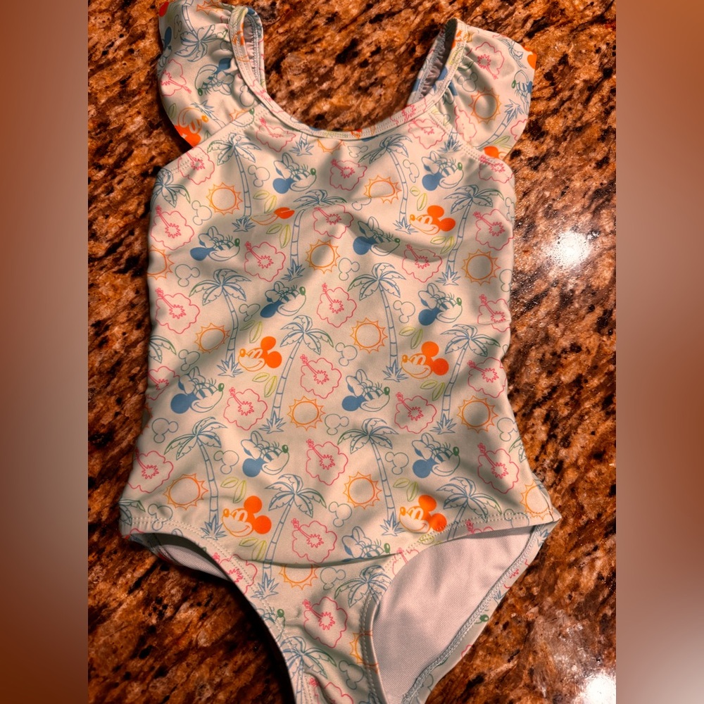 Colorful Patterned Swimsuit